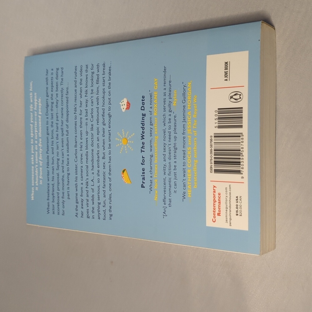 The Proposal by Jasmine Guillory Paperback Reese's Book Club - Picture 3 of 5